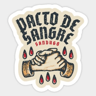 Pacto De Sangre Sticker